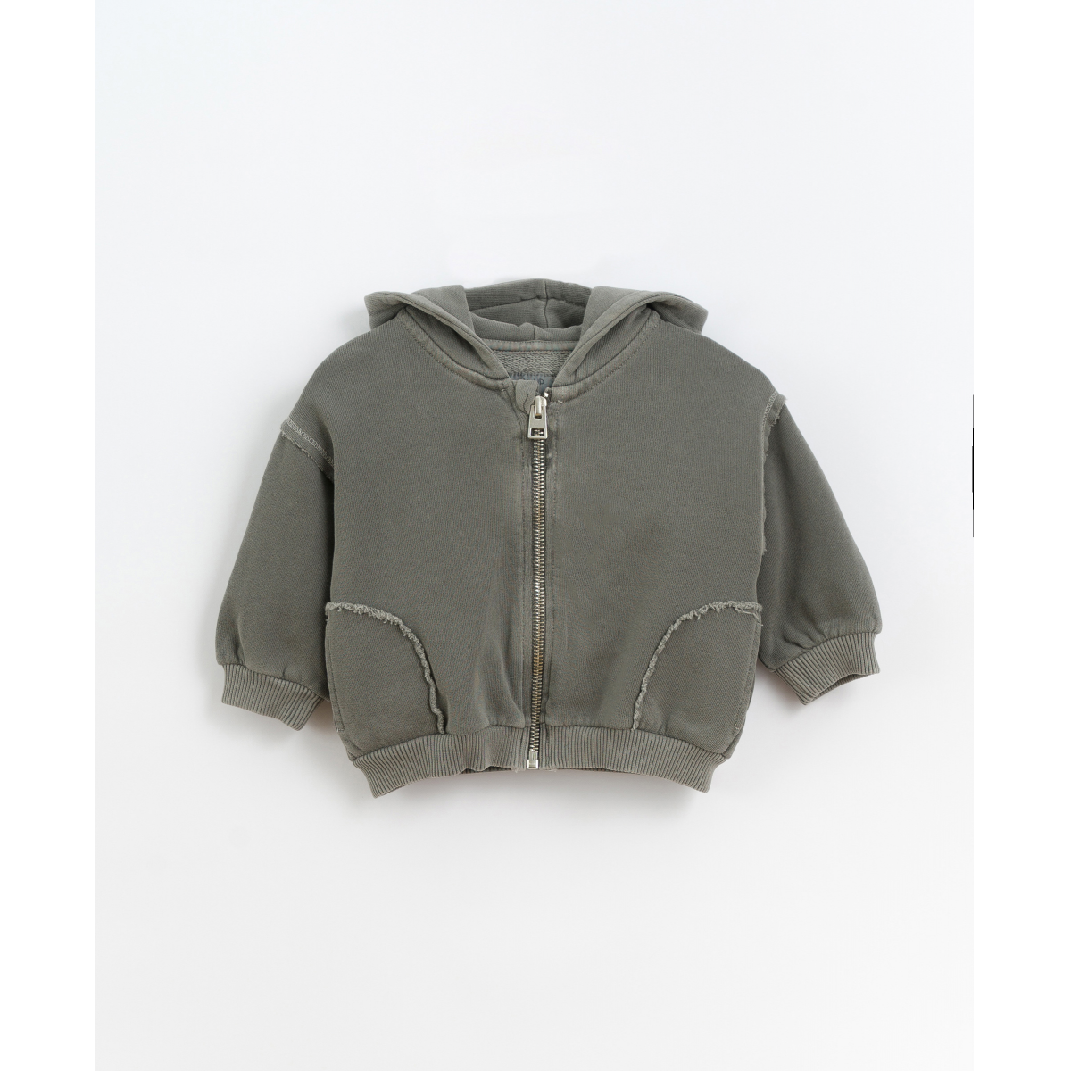 Baby boy's cotton zip-up jacket | PlayUp